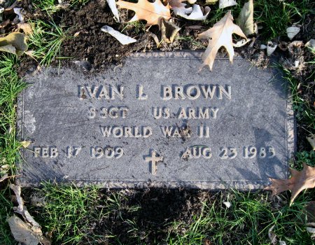 BROWN, IVAN L. (MILITARY) - Floyd County, Iowa | IVAN L. (MILITARY) BROWN 
