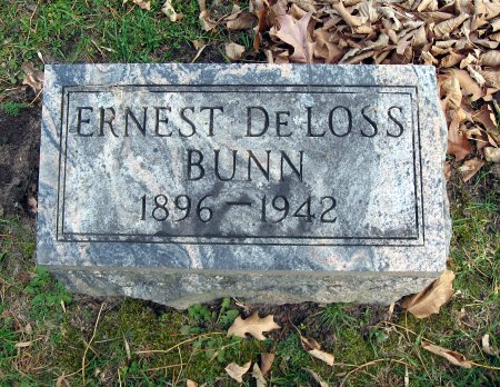 BUNN, ERNEST DELOSS - Floyd County, Iowa | ERNEST DELOSS BUNN 