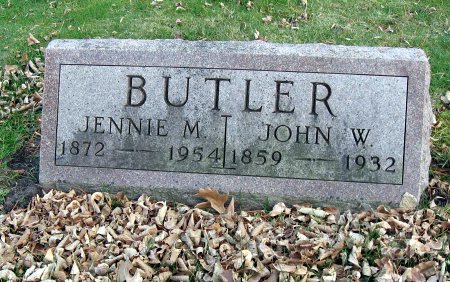 BUTLER, JENNIE M. - Floyd County, Iowa | JENNIE M. BUTLER 