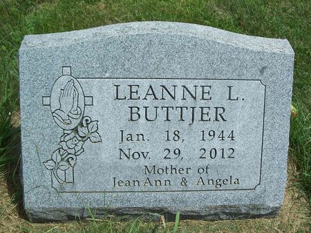 HAHN BUTTJER, LEANNE LOIS - Floyd County, Iowa | LEANNE LOIS HAHN BUTTJER 