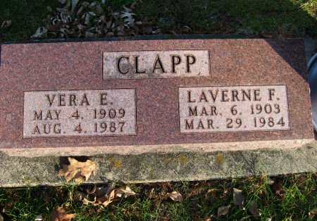CLAPP, VERA E. - Floyd County, Iowa | VERA E. CLAPP 