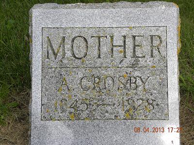 CROSBY, A. - Floyd County, Iowa | A. CROSBY 