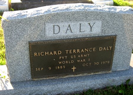 DALY, RICHARD TERRANCE (MIL.) - Floyd County, Iowa | RICHARD TERRANCE (MIL.) DALY 