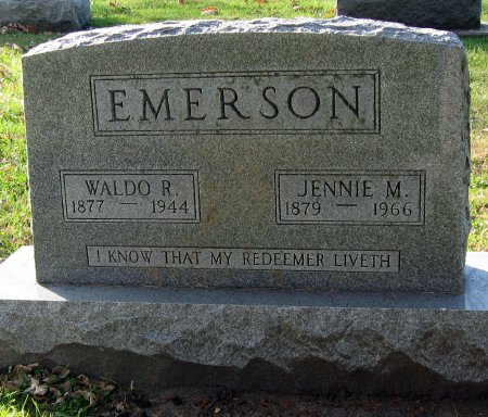 EMERSON, JENNIE M. - Floyd County, Iowa | JENNIE M. EMERSON 