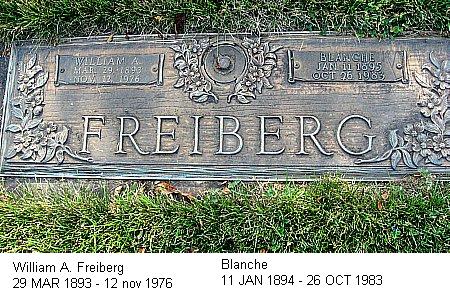 FREIBERG, WILLIAM A. - Floyd County, Iowa | WILLIAM A. FREIBERG 
