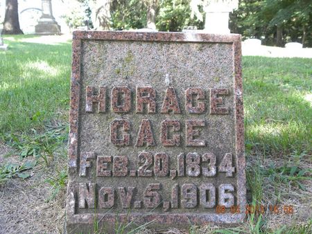 GAGE, HORACE - Floyd County, Iowa | HORACE GAGE 