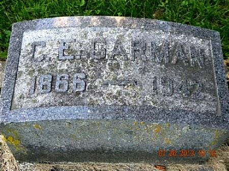 GARMAN, C. E. - Floyd County, Iowa | C. E. GARMAN 