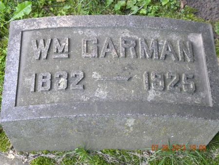 GARMAN, WILLIAM - Floyd County, Iowa | WILLIAM GARMAN 