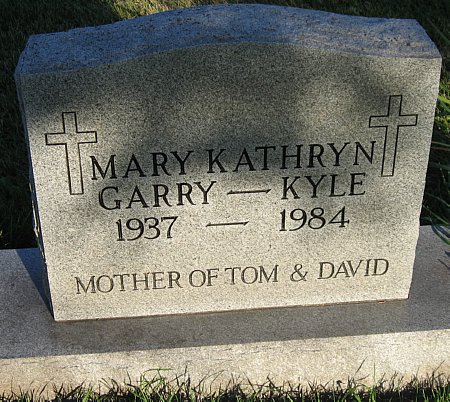 GARRY-KYLE, MARY KATHRYN - Floyd County, Iowa | MARY KATHRYN GARRY-KYLE 