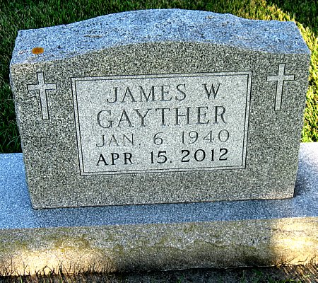 GAYTHER, JAMES W. - Floyd County, Iowa | JAMES W. GAYTHER 