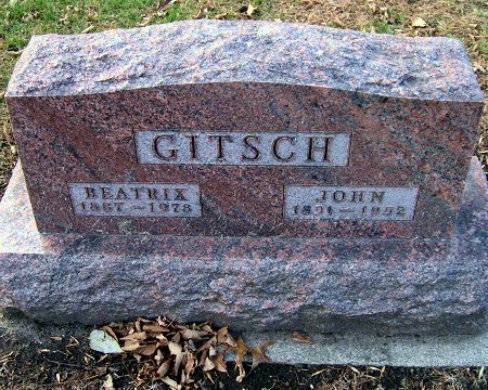 GITSCH, BEATRIX - Floyd County, Iowa | BEATRIX GITSCH 