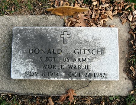 GITSCH, DONALD L. (MILITARY) - Floyd County, Iowa | DONALD L. (MILITARY) GITSCH 