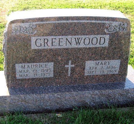 GREENWOOD, MAURICE - Floyd County, Iowa | MAURICE GREENWOOD 