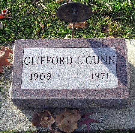 GUNN, CLIFFORD IRVING - Floyd County, Iowa | CLIFFORD IRVING GUNN 