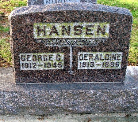 HANSEN, GEORGE G. - Floyd County, Iowa | GEORGE G. HANSEN 