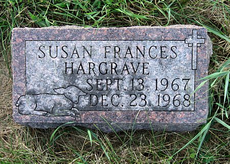 HARGRAVE, SUSAN FRANCES - Floyd County, Iowa | SUSAN FRANCES HARGRAVE 