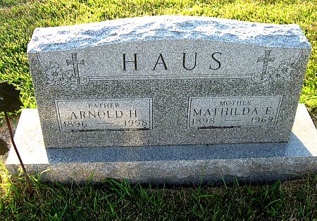HAUS, ARNOLD H. - Floyd County, Iowa | ARNOLD H. HAUS 