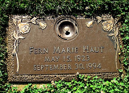 HAUT, FERN MARIE - Floyd County, Iowa | FERN MARIE HAUT 