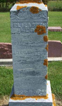 SCHAEFFER HERZ, ELIZABETH - Floyd County, Iowa | ELIZABETH SCHAEFFER HERZ 