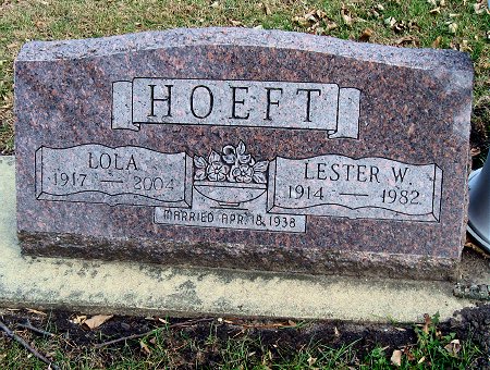 HOEFT, LOLA - Floyd County, Iowa | LOLA HOEFT 