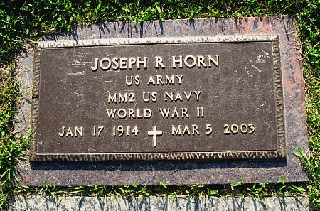 HORN, JOSEPH R. (MIL.) - Floyd County, Iowa | JOSEPH R. (MIL.) HORN 