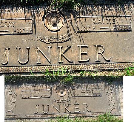 JUNKER, MATTIE - Floyd County, Iowa | MATTIE JUNKER 