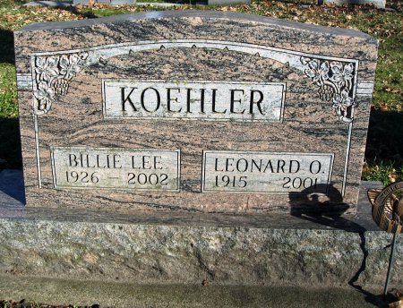 KOEHLER, LEONARD O. - Floyd County, Iowa | LEONARD O. KOEHLER 