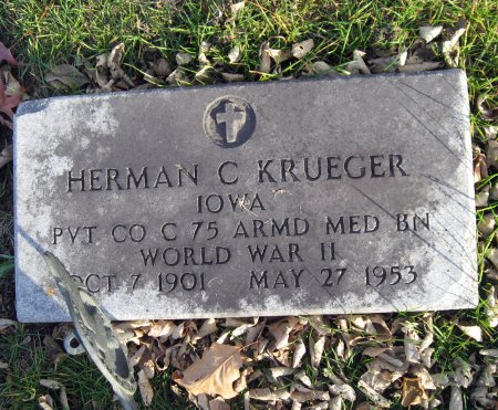KRUEGER, HERMAN C. - Floyd County, Iowa | HERMAN C. KRUEGER 