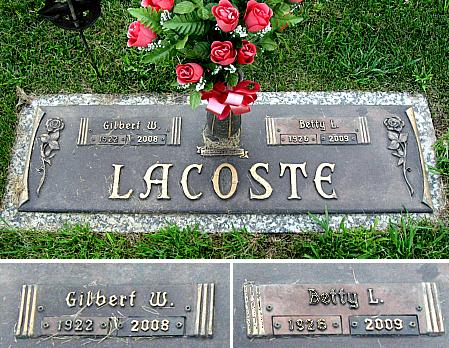 LACOSTE, GILBERT W. - Floyd County, Iowa | GILBERT W. LACOSTE 