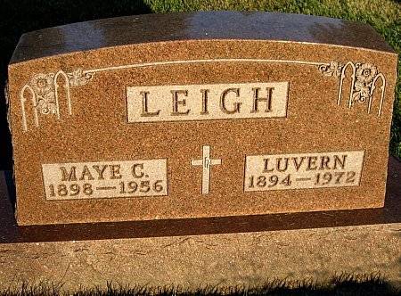 LEIGH, MAYE C. - Floyd County, Iowa | MAYE C. LEIGH 