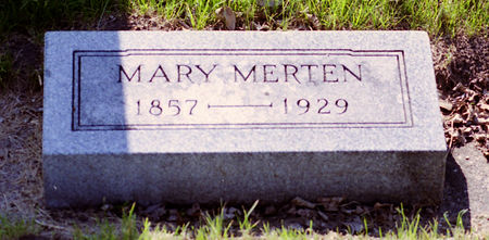 MERTEN, MARY - Floyd County, Iowa | MARY MERTEN 