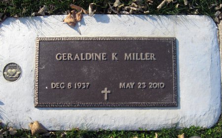 LLOYD MILLER, GERALDINE K. - Floyd County, Iowa | GERALDINE K. LLOYD MILLER 