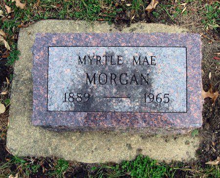 MORGAN, MYRTLE MAE - Floyd County, Iowa | MYRTLE MAE MORGAN 