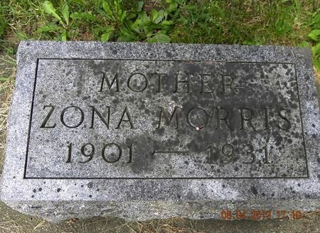 MORRIS, ZONA - Floyd County, Iowa | ZONA MORRIS 