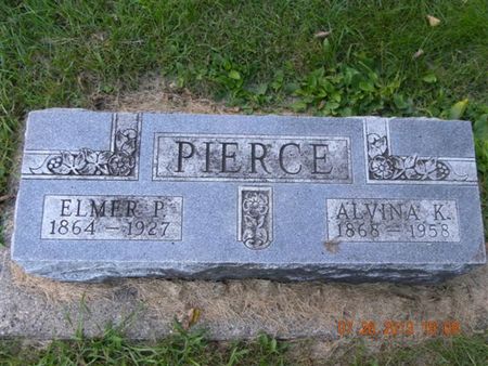 PIERCE, ALVINA K. - Floyd County, Iowa | ALVINA K. PIERCE 