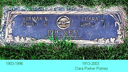 PARKER PUTNEY, CLARA L. - Floyd County, Iowa | CLARA L. PARKER PUTNEY 