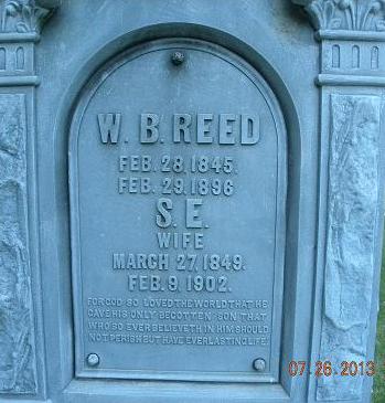 REED, W.B. - Floyd County, Iowa | W.B. REED 