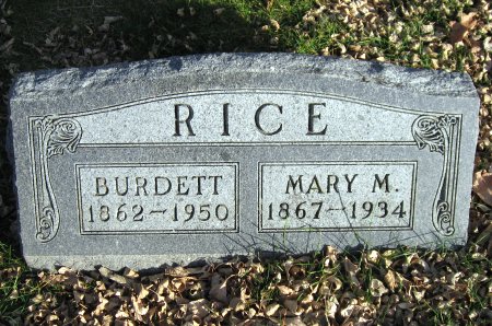 RICE, BURDETT - Floyd County, Iowa | BURDETT RICE 