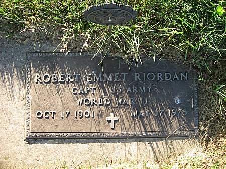 RIORDAN, ROBERT EMMET - Floyd County, Iowa | ROBERT EMMET RIORDAN 