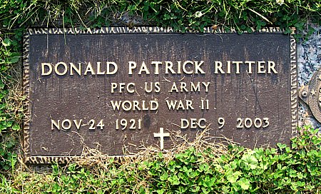 RITTER, DONALD PATRICK - Floyd County, Iowa | DONALD PATRICK RITTER 