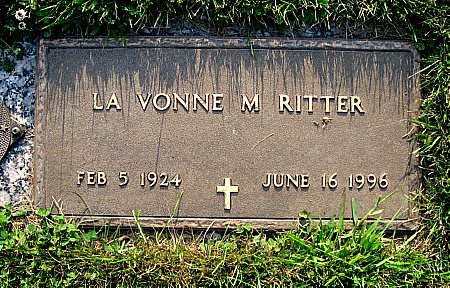 RITTER, LA VONNE M. - Floyd County, Iowa | LA VONNE M. RITTER 