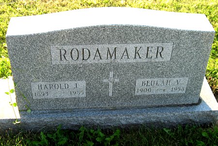 RODAMAKER, BEULAH V. - Floyd County, Iowa | BEULAH V. RODAMAKER 