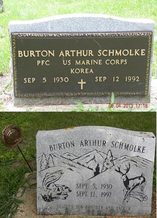 SCHMOLKE, BURTON ARTHUR (MIL.) - Floyd County, Iowa | BURTON ARTHUR (MIL.) SCHMOLKE 