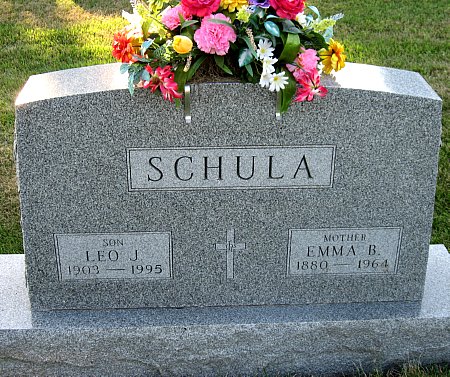 SCHULA, EMMA B. - Floyd County, Iowa | EMMA B. SCHULA 