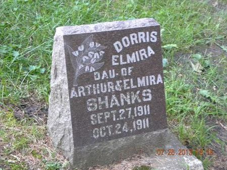 SHANKS, DORRIS ELMIRA - Floyd County, Iowa | DORRIS ELMIRA SHANKS 