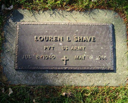 SHAVE, LOUREN L. (MILITARY) - Floyd County, Iowa | LOUREN L. (MILITARY) SHAVE 