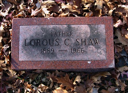 SHAW, LOROUS C. - Floyd County, Iowa | LOROUS C. SHAW 