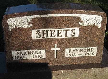 SHEETS, FRANCES - Floyd County, Iowa | FRANCES SHEETS 