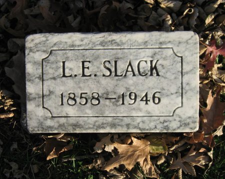 SLACK, L. E. - Floyd County, Iowa | L. E. SLACK 