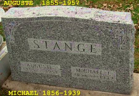 STANGE, AUGUSTE - Floyd County, Iowa | AUGUSTE STANGE 